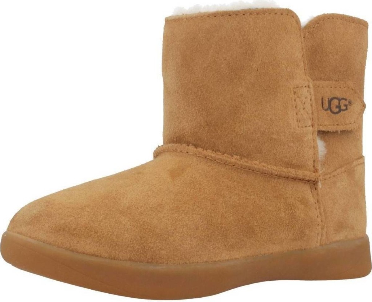Ugg suede enkelboots cognac