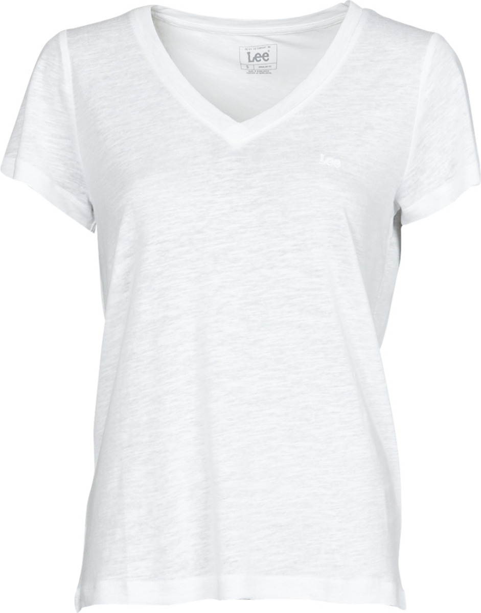 T-shirt Korte Mouw Lee  V NECK TEE