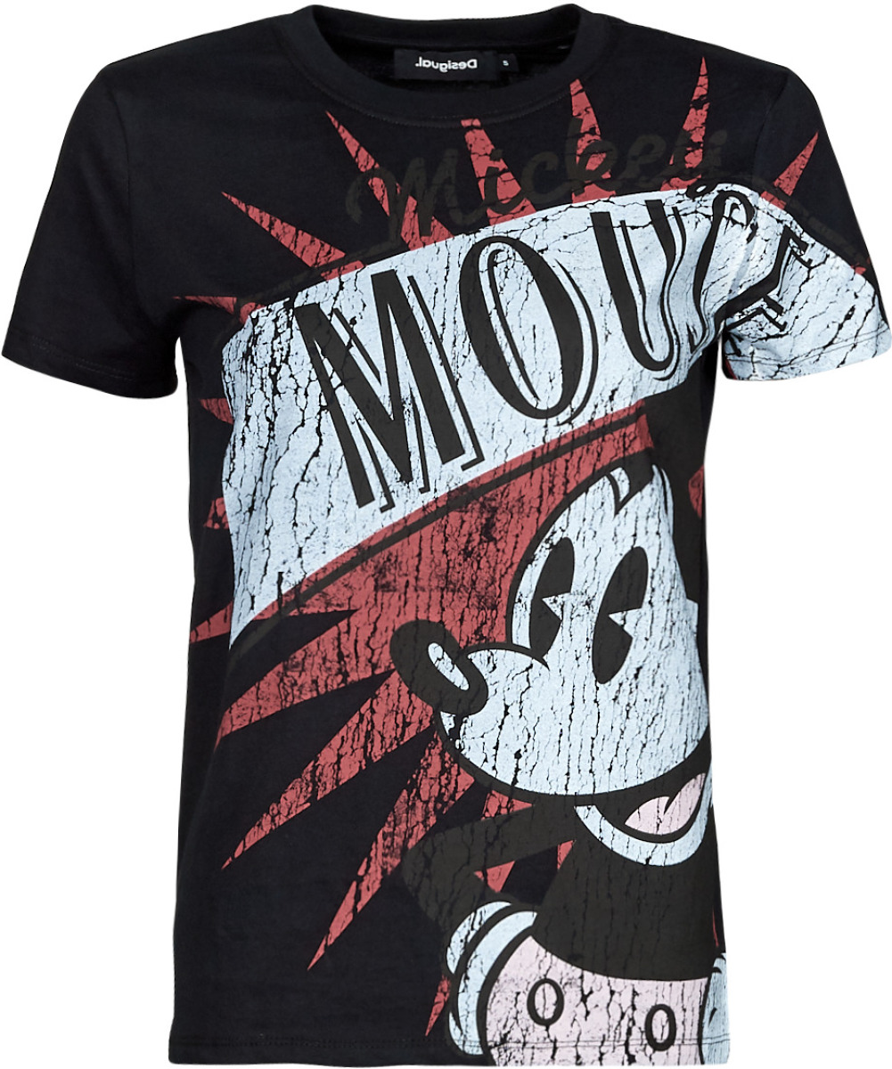 T-shirt Korte Mouw Desigual  TS_MICKEY BOOM