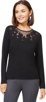Creation L Casual Looks Shirt met lange mouwen Shirt (1-delig)