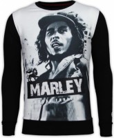 Sweater Local Fanatic  Bob Marley Digital Rhinestone