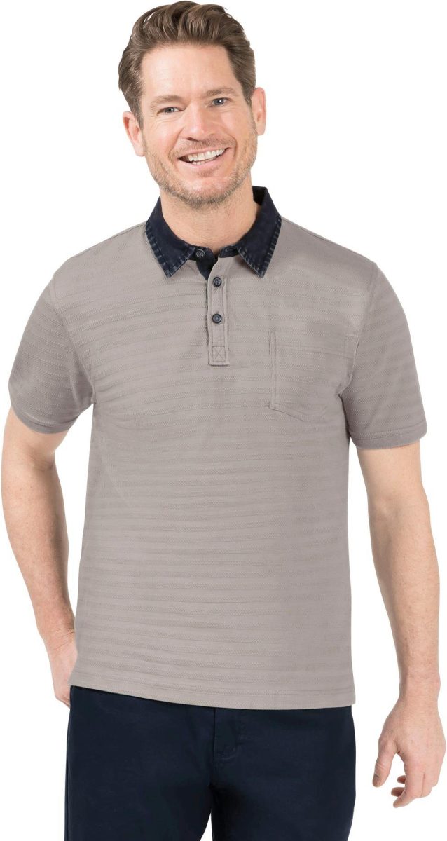Marco Donati Poloshirt Shirt met korte mouwen (1-delig)