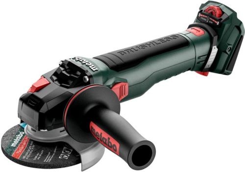 Metabo WVB 18 LT BL 11-125 Quick Inox Accu Haakse Slijper | 18V | Excl. accu's en lader