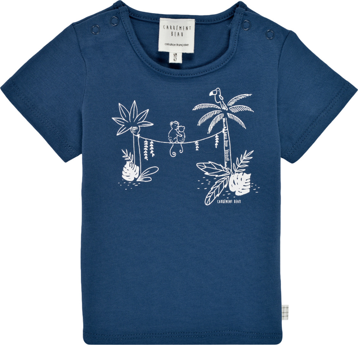 T-shirt Korte Mouw Carrément Beau  Y95274-827