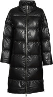 Donsjas MICHAEL Michael Kors  LONG FAUX LTHR PUFFER