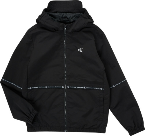 Windjack CALVIN KLEIN JEANS  MINI LOGO TAPE JACKET