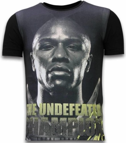 T-shirt Korte Mouw Local Fanatic  The Undefeated Champion Digital