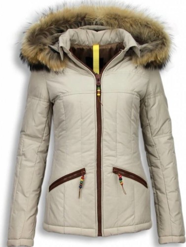 Parka Jas Milan Ferronetti  Korte Winterjas Capuchon