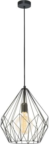 Merkloos Hanglamp DRAAD Zwart