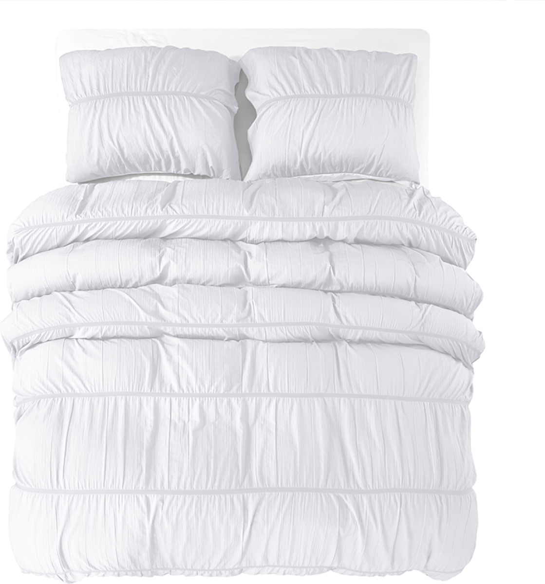 Zensation Exclusive Boras Kleur: Wit, 140 x 220 cm Dekbedovertrek