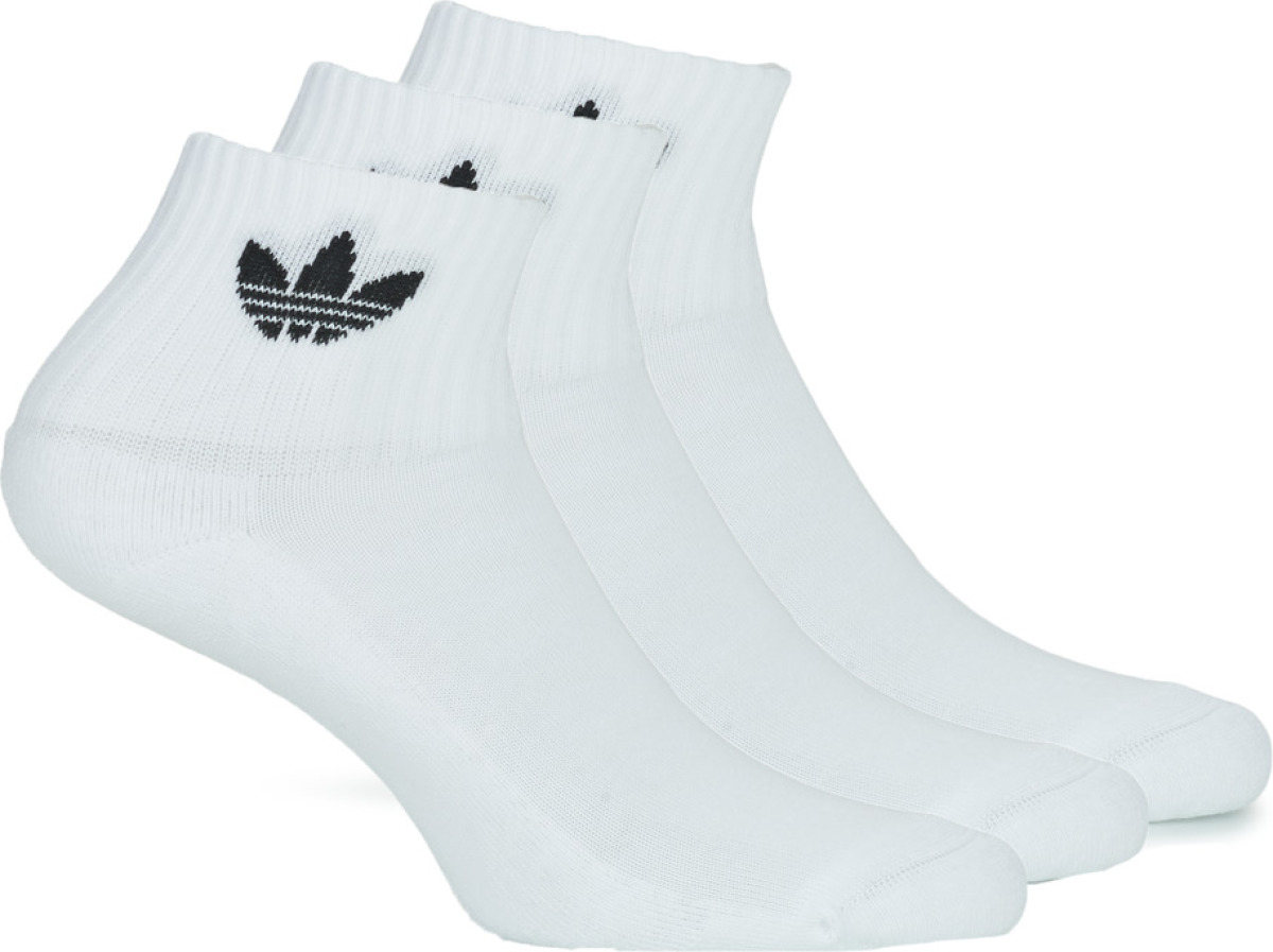 adidas Originals Adicolor sokken set van 3 wit/zwart