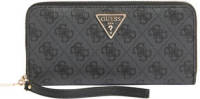 Guess portemonnee Laurel met logoprint zwart