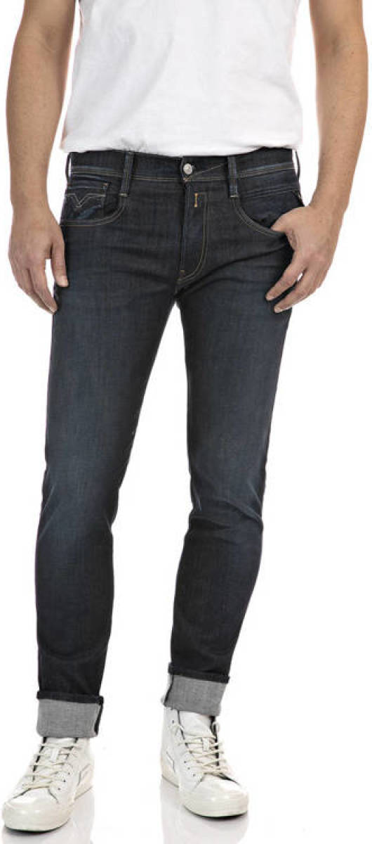 Replay slim fit jeans Anbass Hyperflex dark bue used