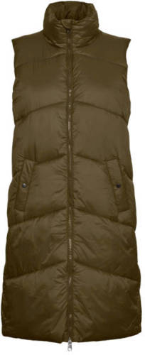 VERO MODA bodywarmer VMUPPSALA olijfgroen