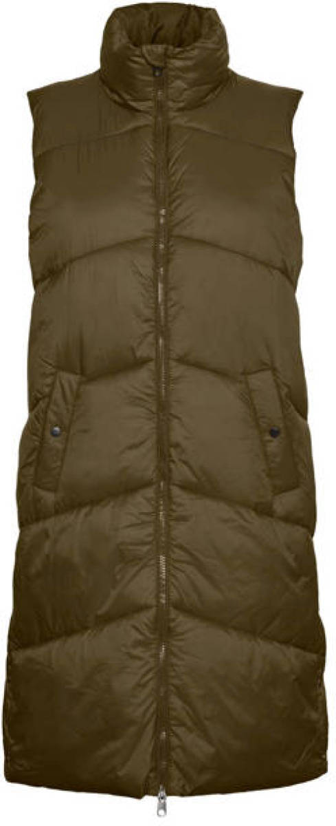 VERO MODA bodywarmer VMUPPSALA olijfgroen