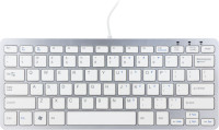 R-Go-Tools Ergo Compact Toetsenbord QWERTY (US) Wit