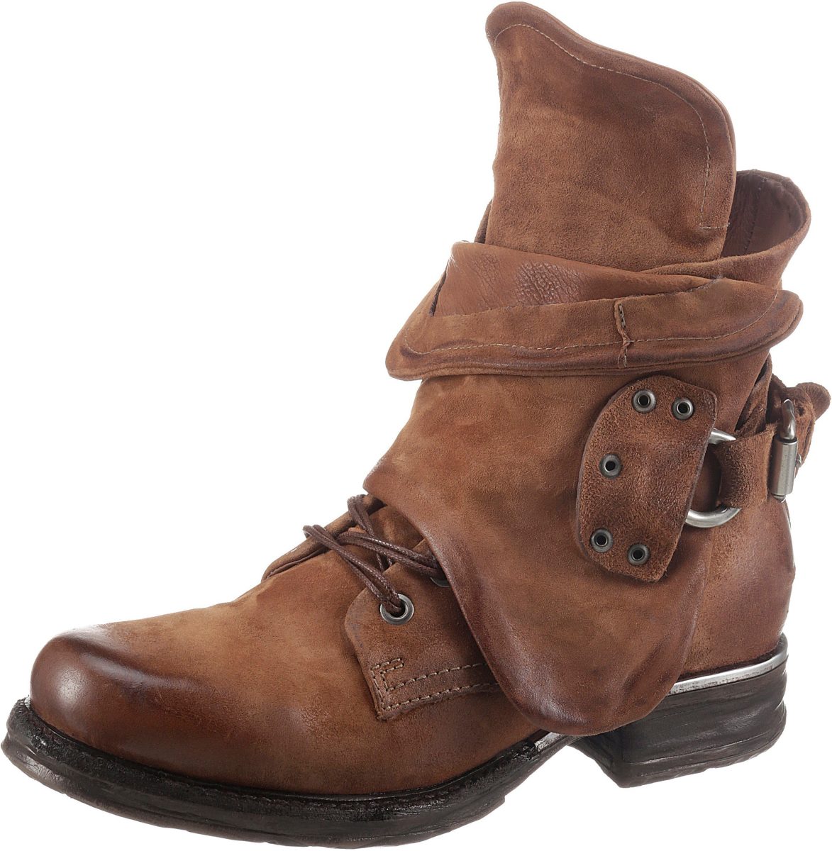A.s.98 Bikerboots SAINTMETAL met buigzame draad in de rand