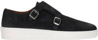 Sacha suède gespschoenen donkerblauw