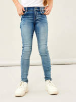 NAME IT KIDS skinny jeans NKFPOLLY medium blue denim