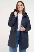 MS Mode regenjas donkerblauw