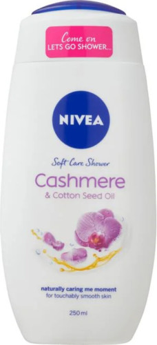 Nivea Care & Cashmere douchecrème - 6 x 250 ml - voordeelverpakking