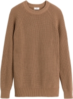 La Redoute Collections Trui in Engelse rib, bio katoen