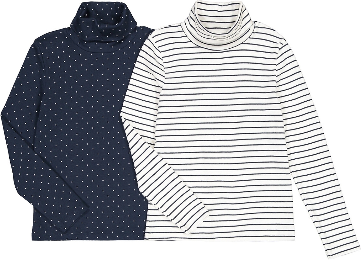 La Redoute Collections Set van 2 bedrukte coltruien