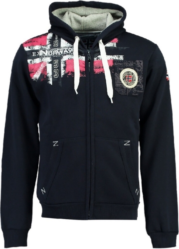 Geographical Norway Zip-up hoodie Fespote