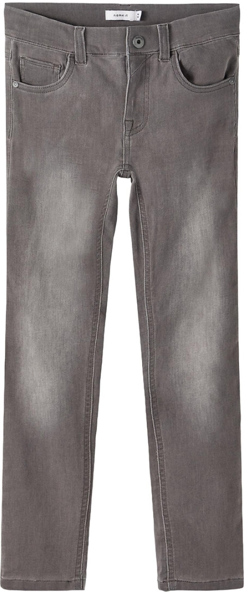 NAME IT KIDS slim fit jeans NKMTHEO medium grey denim