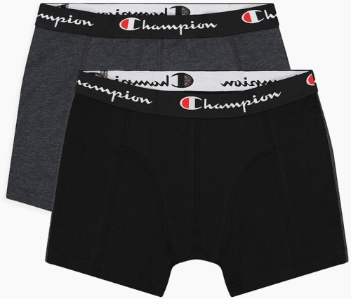 Champion Set van 2 effen basic boxershorts