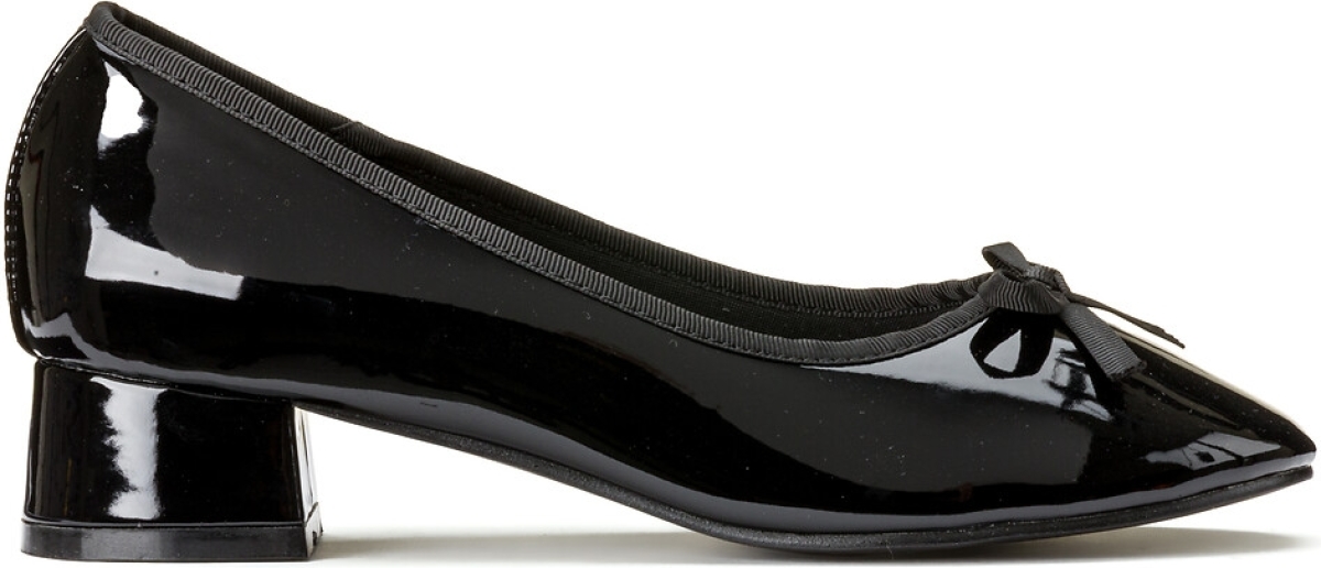 Anne Weyburn Gelakte ballerina's, brede hak