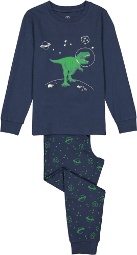 La Redoute Collections Pyjama in jersey met reflecterende dinosaurus print