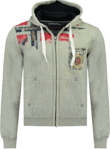 Geographical Norway Zip-up hoodie Fespote