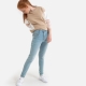 La Redoute Collections Skinny jeans met hoge taille