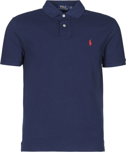 Polo Shirt Korte Mouw Polo ralph lauren  POLO AJUSTE DROIT EN COTON BASIC MESH LOGO PONY PLAYER