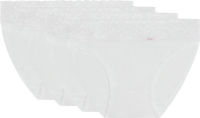Dim Set van 4 midi slips Coton Stretch