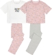 La Redoute Collections Set van 2 pyjama's in jersey, regenboog motief