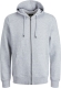 Jack & Jones Sweater met rits en kap Star Basic