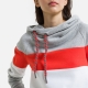 Only Hoodie, asymmetrische tunnelkoord