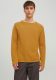 Jack & Jones ESSENTIALS fijngebreide trui harvest gold