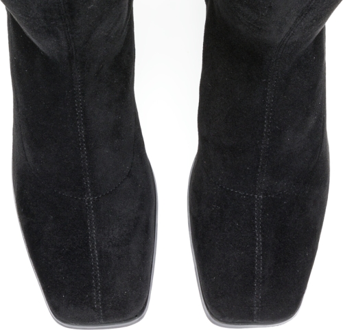 La Redoute Collections Overknee laarzen met brede hak