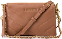 Lancaster Gematelasseerd clutchtasje met rits S Soft