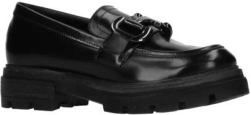 Mjus Betty P31103 chunky leren loafers zwart