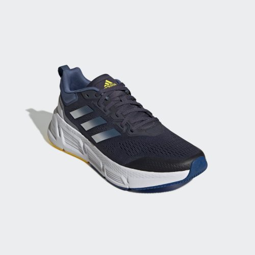 adidas Performance Questar hardloopschoenen donkerblauw/grijs/wit