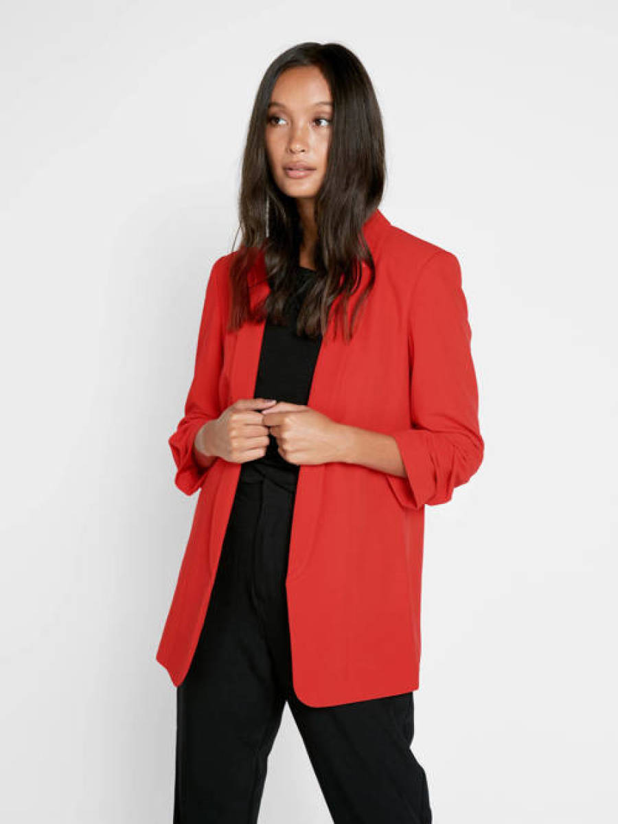 PIECES blazer PCBOSS rood