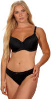 After Eden D-cup & up string Dee zwart