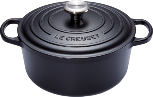 Le Creuset Signature Ronde Braadpan 20 cm Mat Zwart