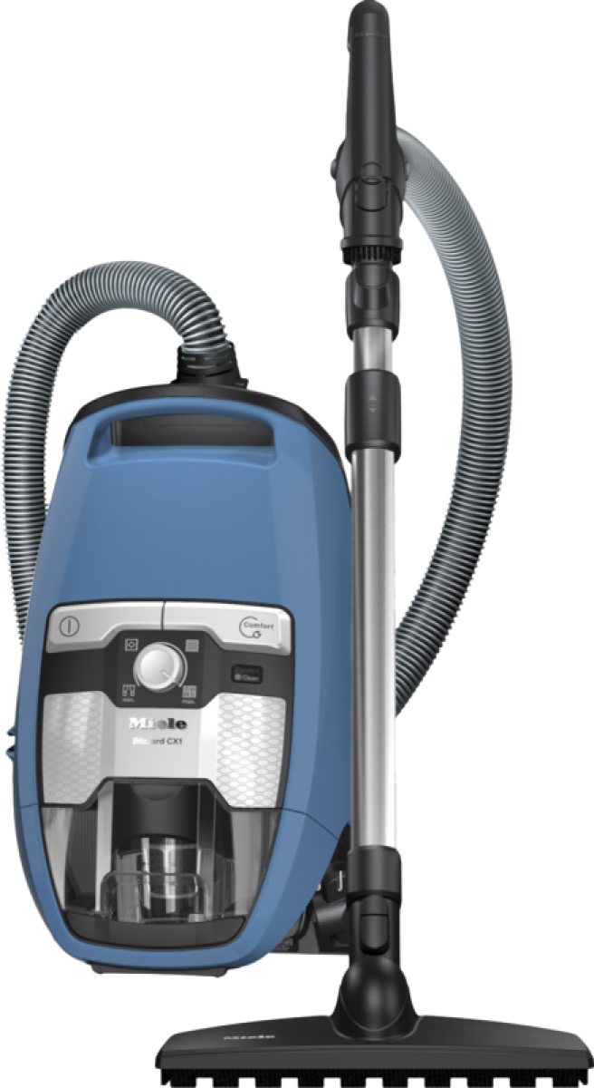 Miele Blizzard CX1 Parquet PowerLine Techblauw