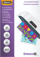 Fellowes Lamineerhoezen Enhance Mat 80 mic A4 (100 Stuks)