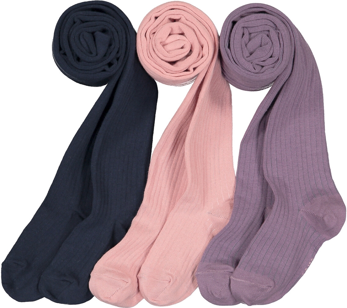 La Redoute Collections Set van 3 paar panty's in ribboord